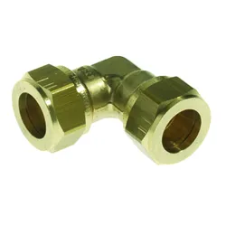 Knelknie, messing, 22mm FF, 90°, (drink)water, VSH VSH Super S1210